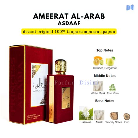 harga parfum ameerat al arab